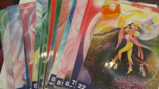 Stampe degli Arcani Maggiori dei Tarocchi Aura-Soma® – Viaggio di Ritorno – by Pamela Matthews