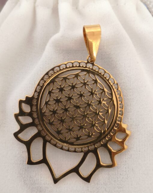 Pendente Fiore della Vita e Lotus