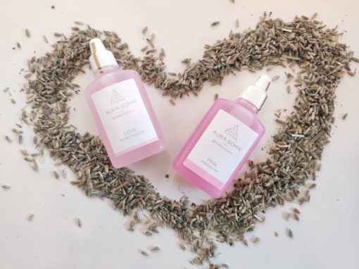 "Pure Love" Kit - Aura-Soma Pomander 25ml Pink + Pocket Rescue Love 25ml
