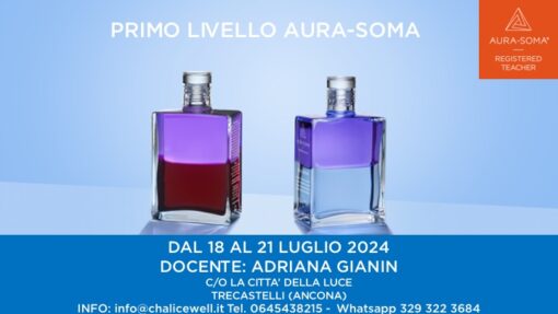 Trecastelli (Ancona) Primo Livello Aura-Soma (Dal 18 al 21 Luglio 2024)
