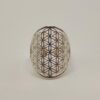 Anello Fiore della Vita regolabile - immagine 2